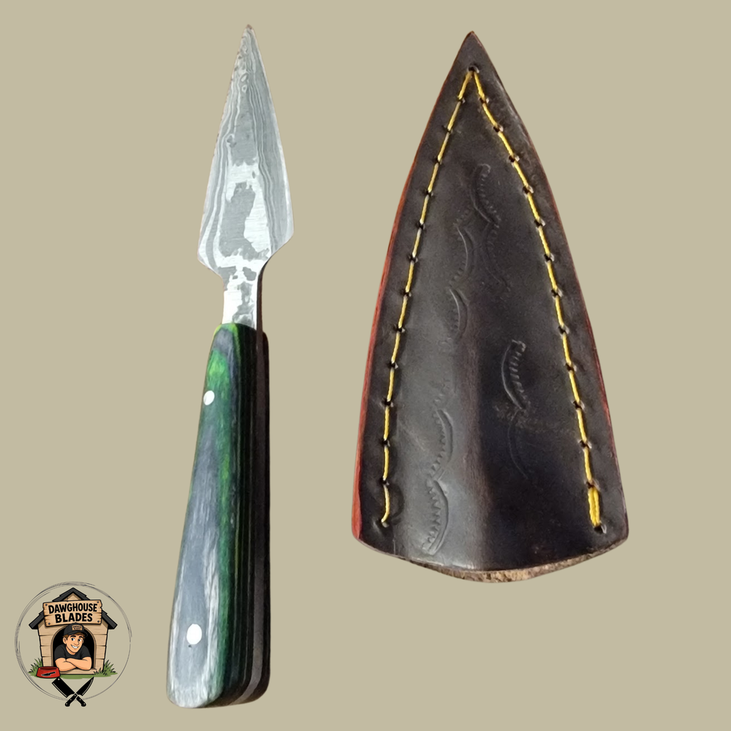 Damascus Steel Double-Edged Dagger SKU D16