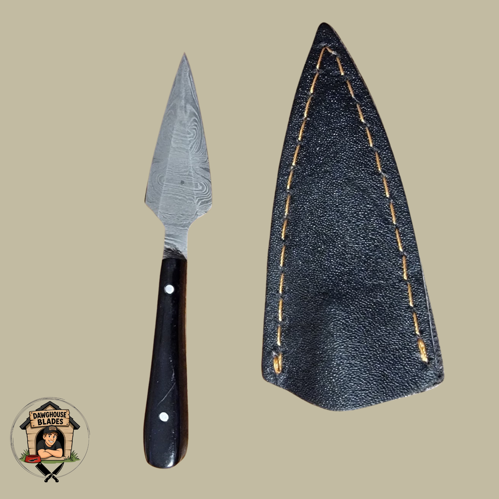 Damascus Steel Double-Edged Dagger SKU D14