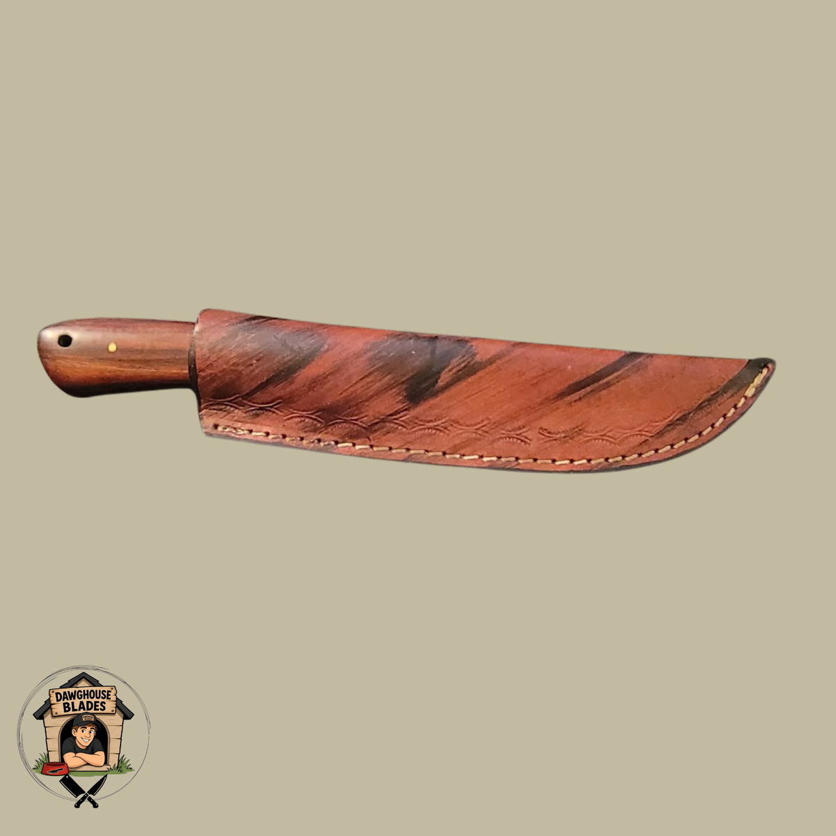 Damascus Steel Bladed Skinner Knife SKU S185