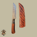 Steel Fixed Bladed Skinner Knife SKU S182