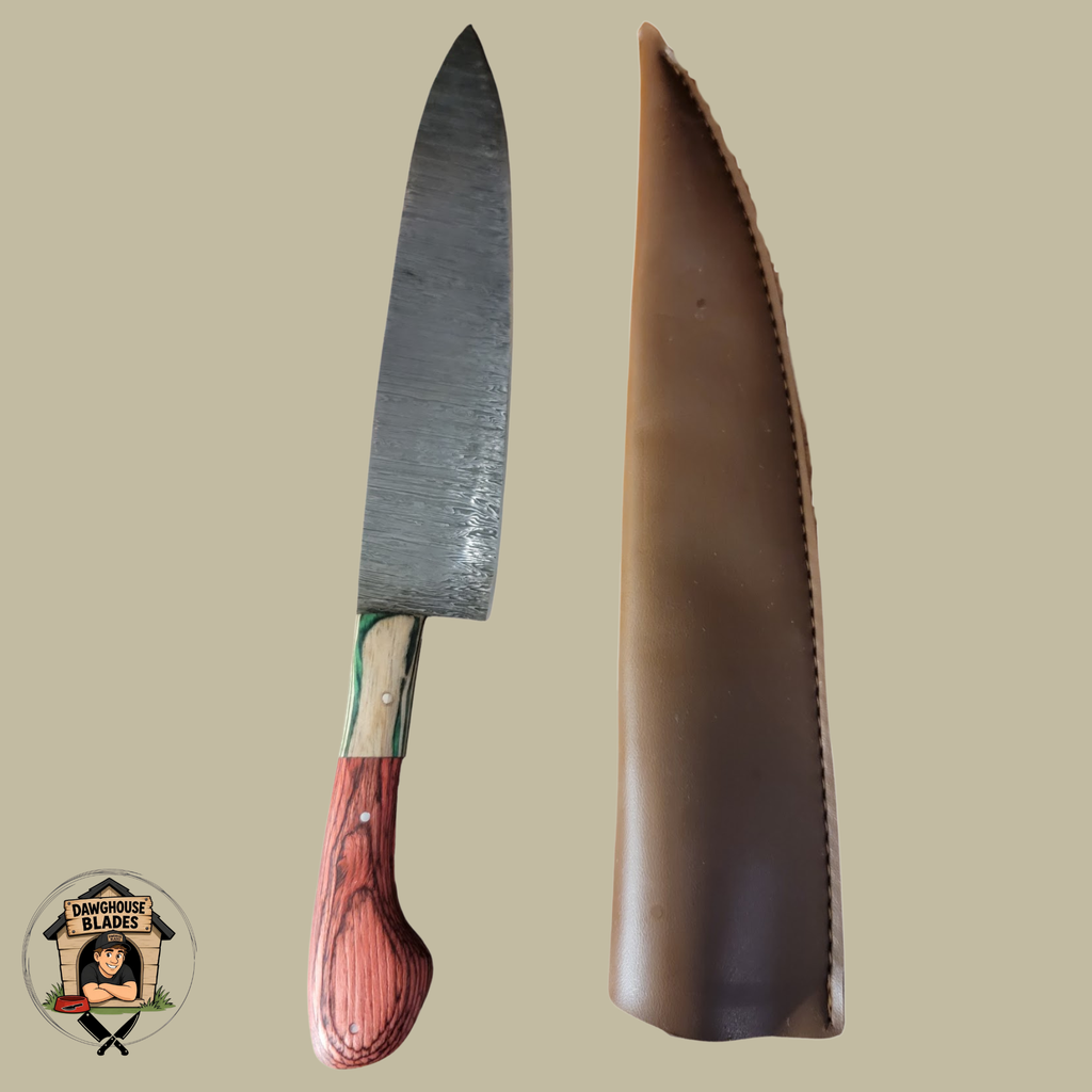 Damascus Steel Chef Knife SKU K25