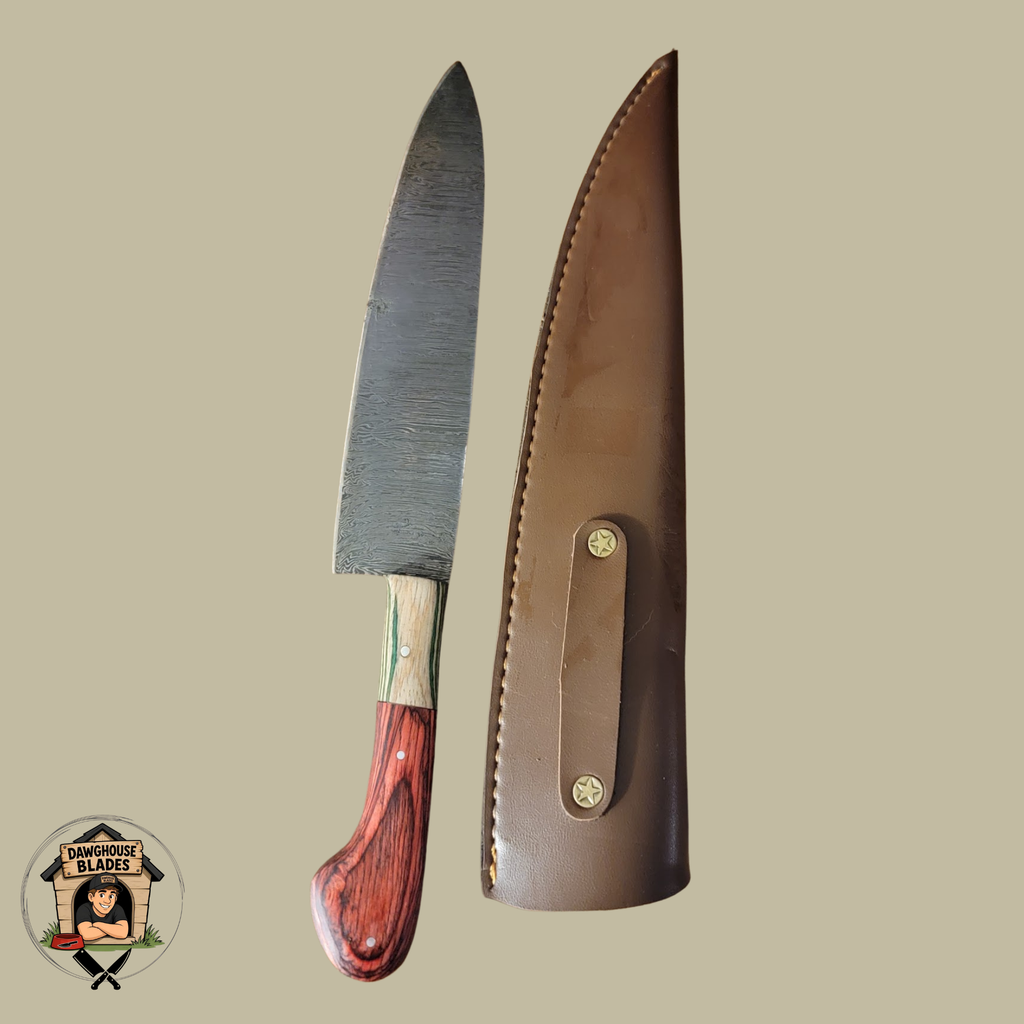 Damascus Steel Chef Knife SKU K25