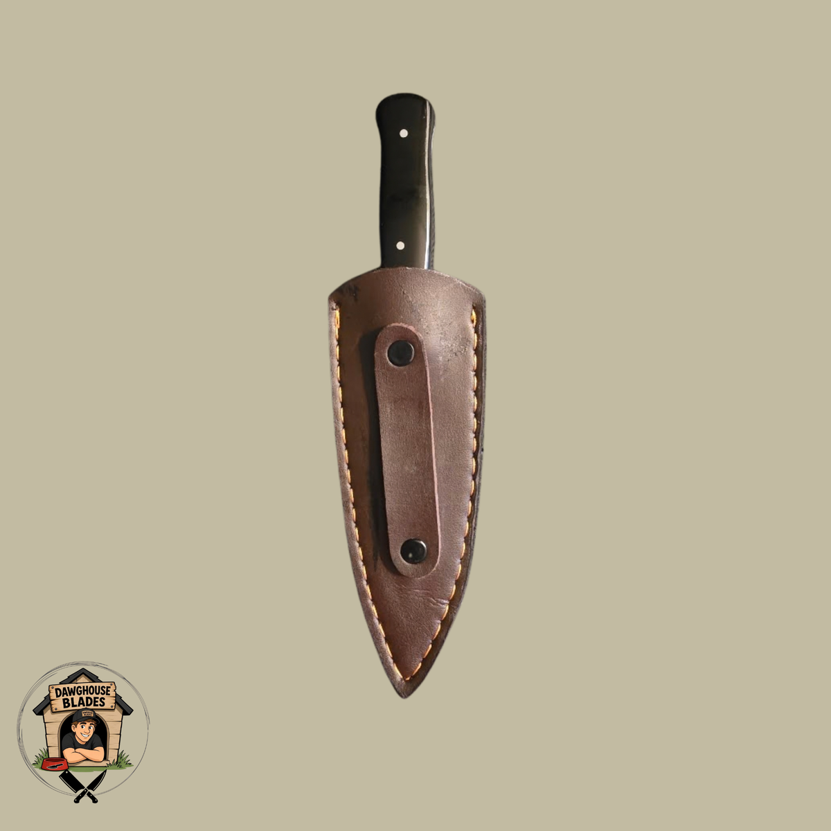 Damascus Steel Double-Edged Dagger SKU D40