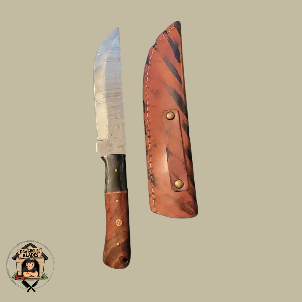 Steel Fixed Bladed Skinner Knife SKU S182