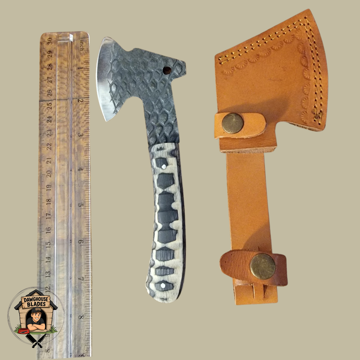 Carbon Steel Hammer Forged Hatchet SKU A21