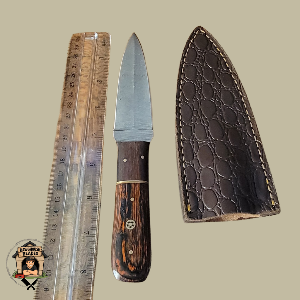 Damascus Steel Double-Edged Dagger SKU D32