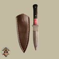 Damascus Steel Double-Edged Dagger SKU D41