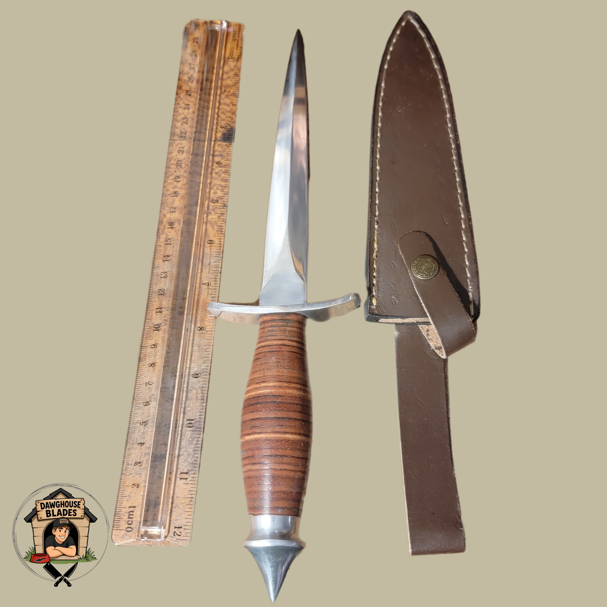 D2 Steel Dagger SKU D56