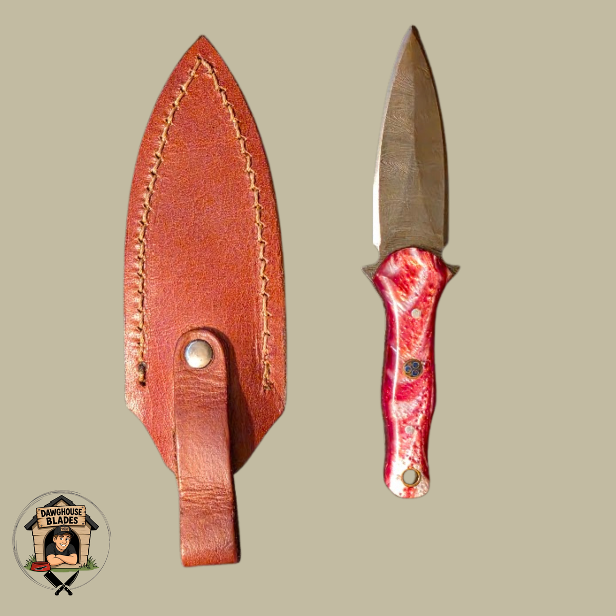 Damascus Steel Dagger SKU D23
