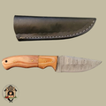 Damascus Steel Fixed Bladed Skinner Knife SKU S137