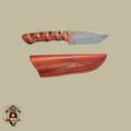 Damascus Steel Fixed Bladed Skinner Knife SKU S2