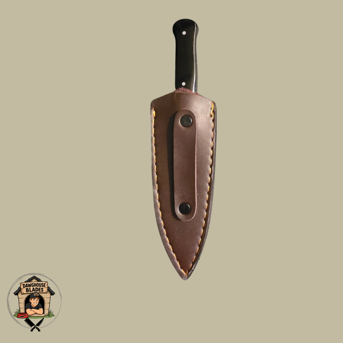 Damascus Steel Double-Edged Dagger SKU D37