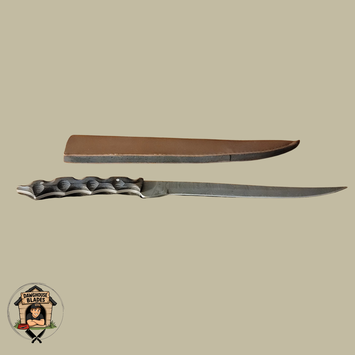 Damascus Steel Fillet Knife SKU K28