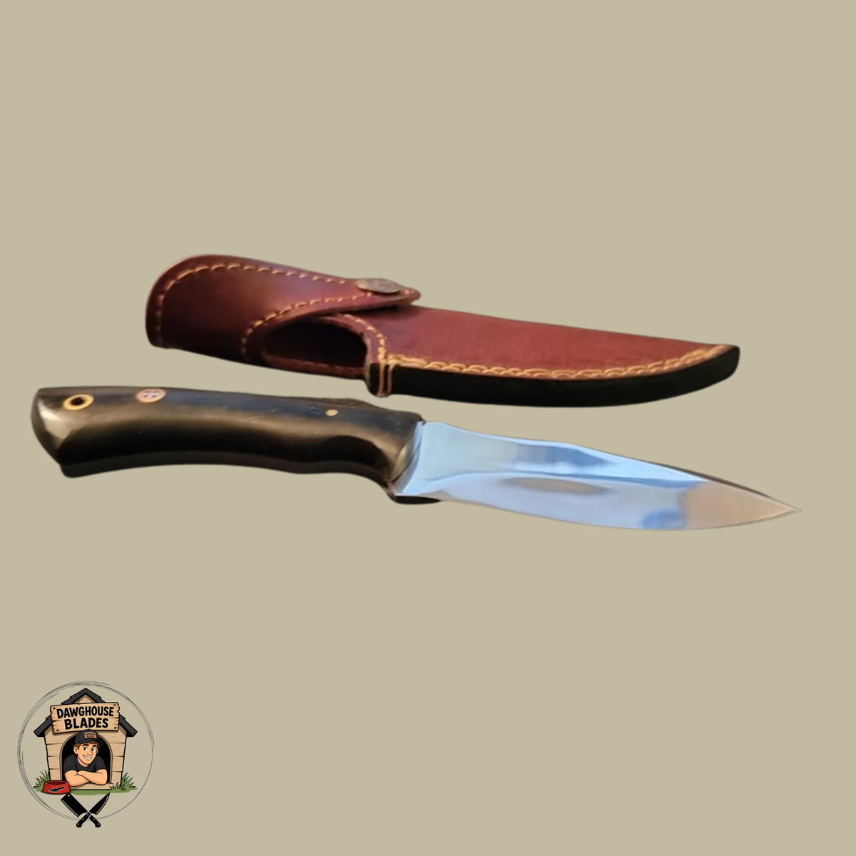 D2 Steel Fixed Bladed Skinner Knife SKU S206