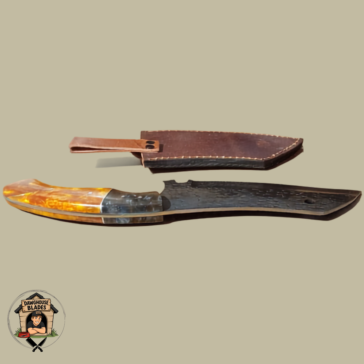 Carbon Steel Hammered Forged Cleaver SKU K19