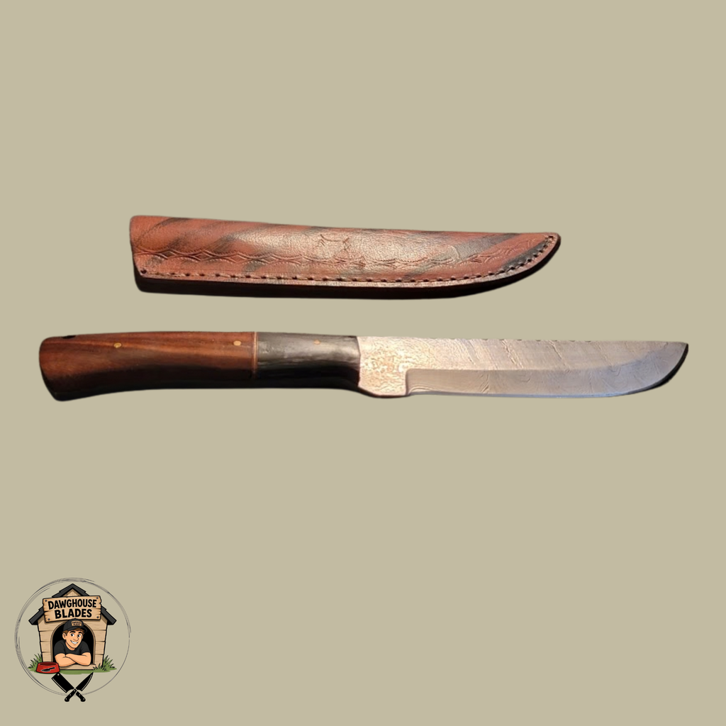 Steel Fixed Bladed Skinner Knife SKU S182