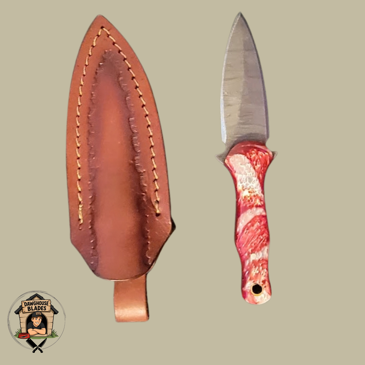 Damascus Steel Dagger SKU D23