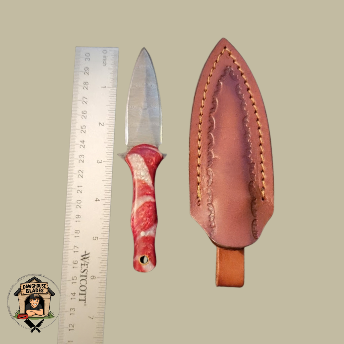 Damascus Steel Dagger SKU D23